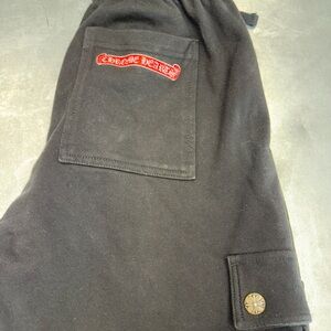 Chrome Hearts Black Knit Sweats